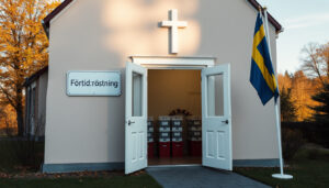 Var kan jag förtidsrösta i kyrkovalet? Datum & lokaler